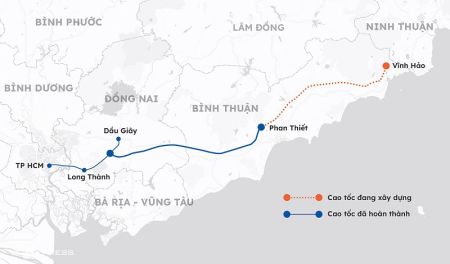 Cao tốc Dầu Giây Phan Thiết