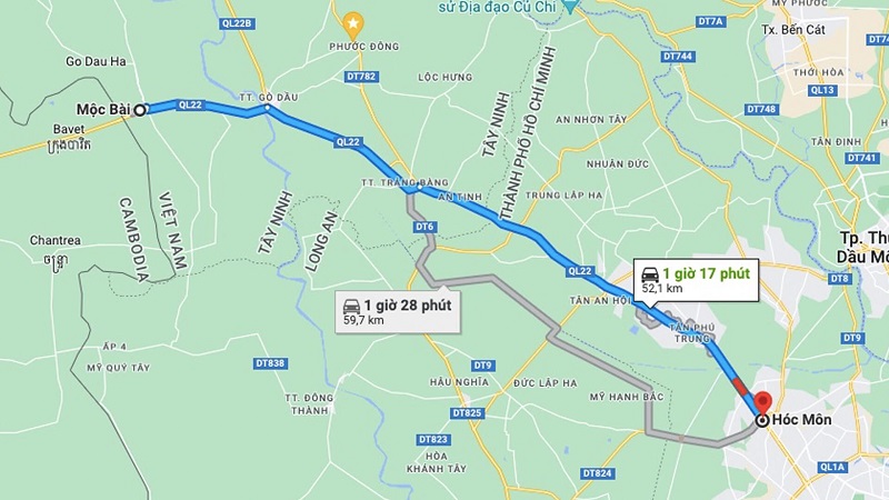 cao tốc TPHCM - Mộc Bài