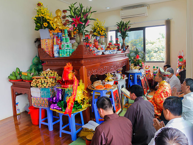 nghi thức cúng nhập trạch