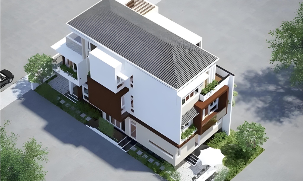 Nhà 2 mặt tiền thường tọa lạc tại các vị trí giao thông thuận lợi