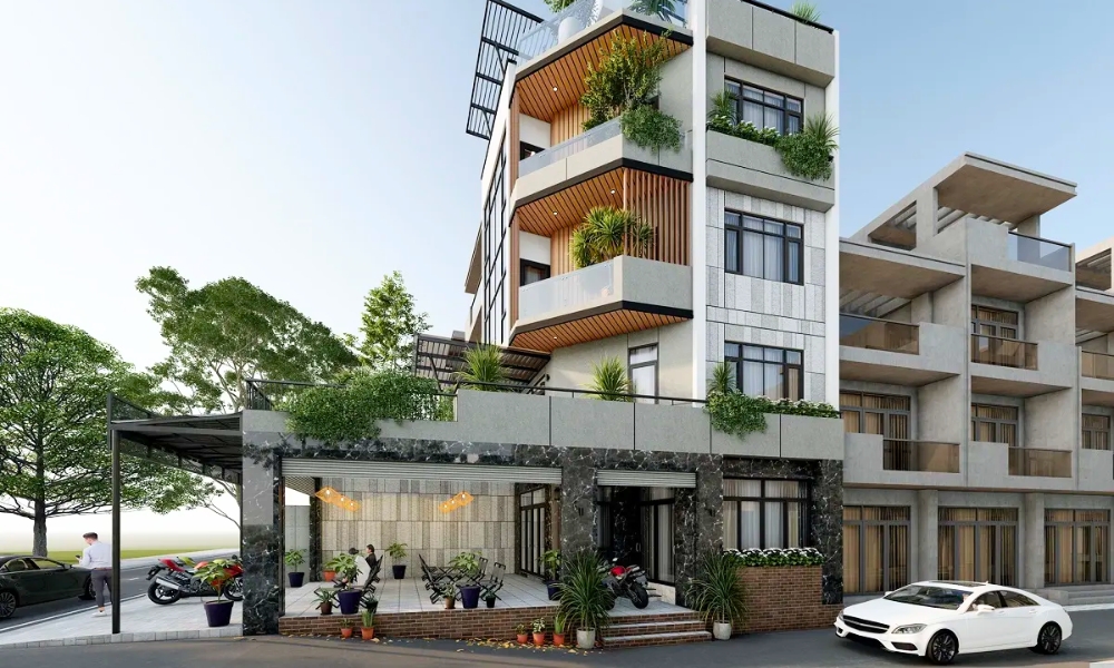 Nhà 2 mặt tiền tại khu phố sầm uất, lý tưởng cho kinh doanh