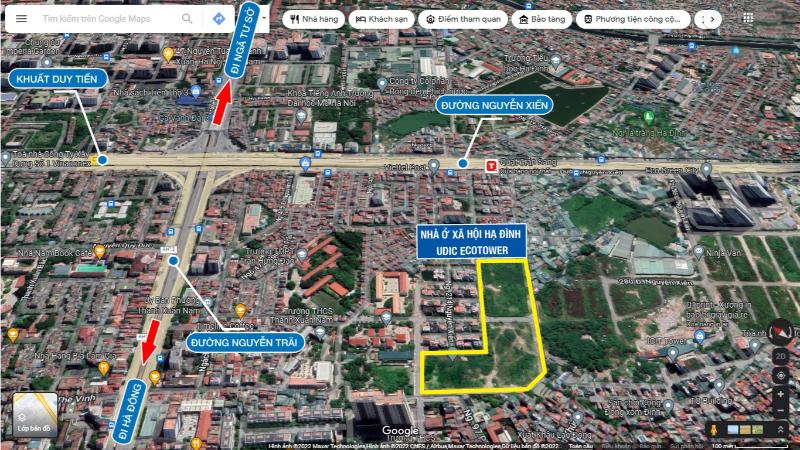 Vị trí vàng của dự án nhà ở xã hội 214 Nguyễn Xiển