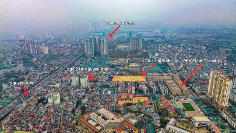 Vị trí thuận tiện của dự án UDIC 214 Nguyễn Xiển