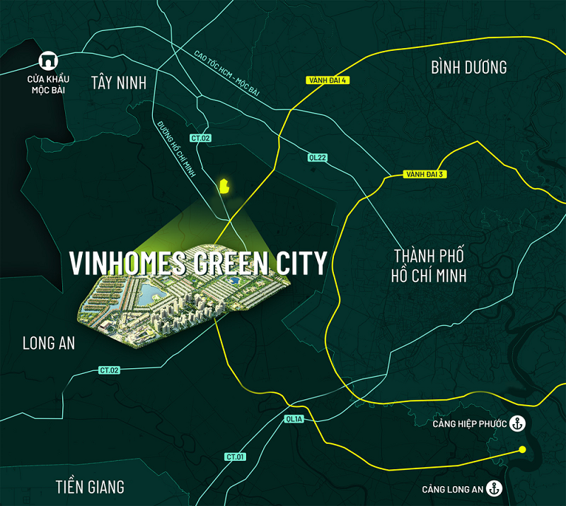 dự án Vin Long An