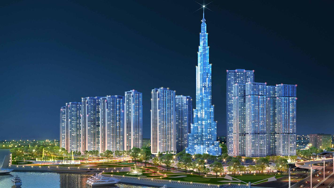 Vinhomes Central Park tọa lạc tại khu Tân Cảng TP.HCM