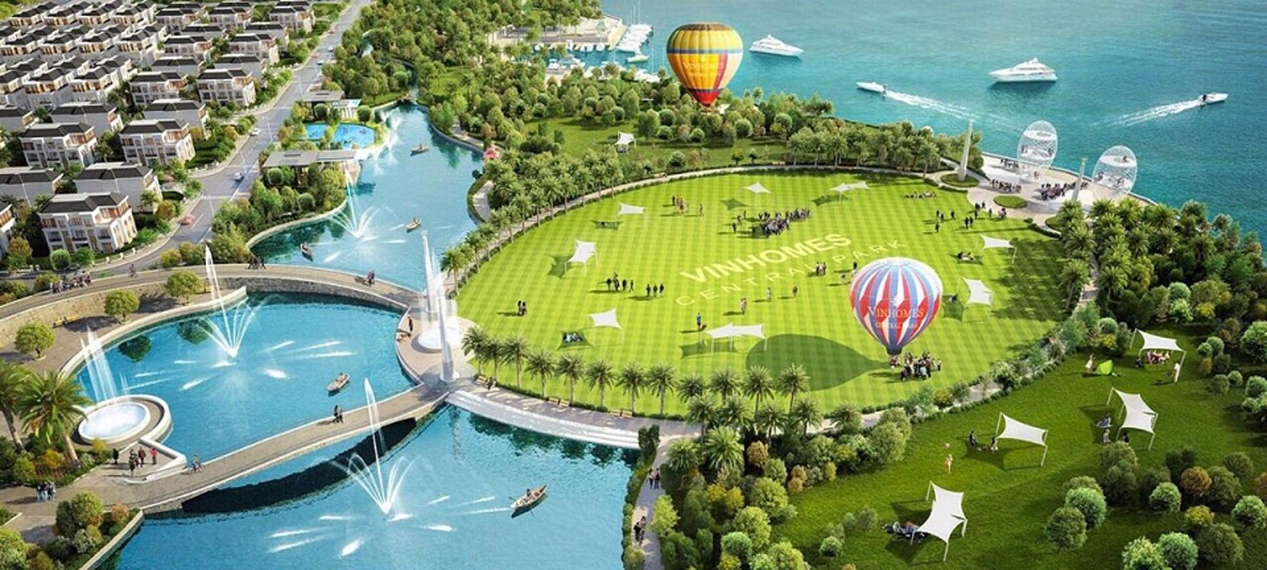 Vinhomes Central Park được xây dựng trên tổng diện tích 43,91ha