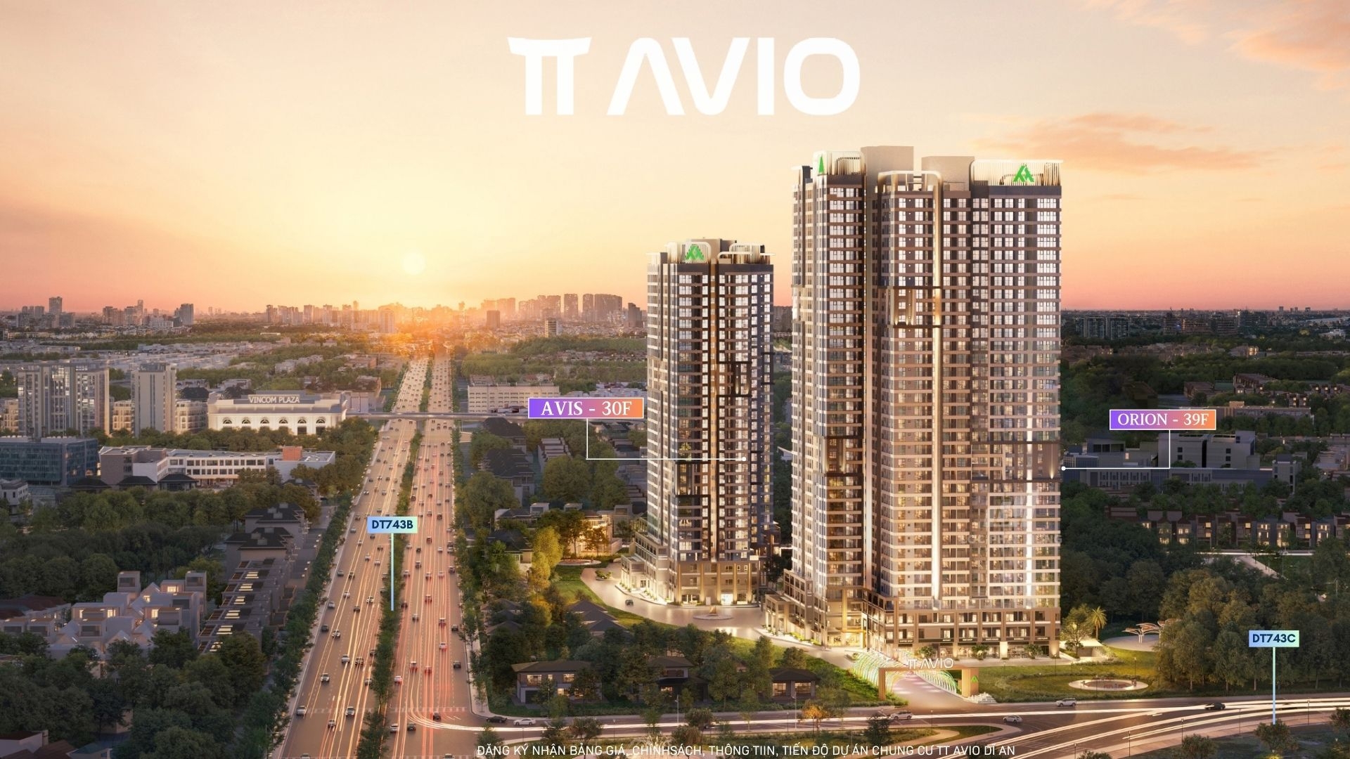 Dự án TT AVIO tại Dĩ An