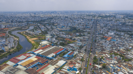 Bất động sản quận 12 hưởng lợi nhờ hạ tầng giao thông