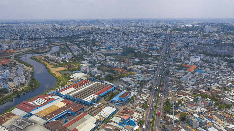 Bất động sản quận 12 hưởng lợi nhờ hạ tầng giao thông