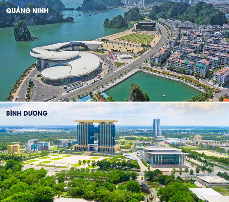 Tỉnh có nhiều thành phố nhất Việt Nam chính là Bình Dương và Quảng Ninh