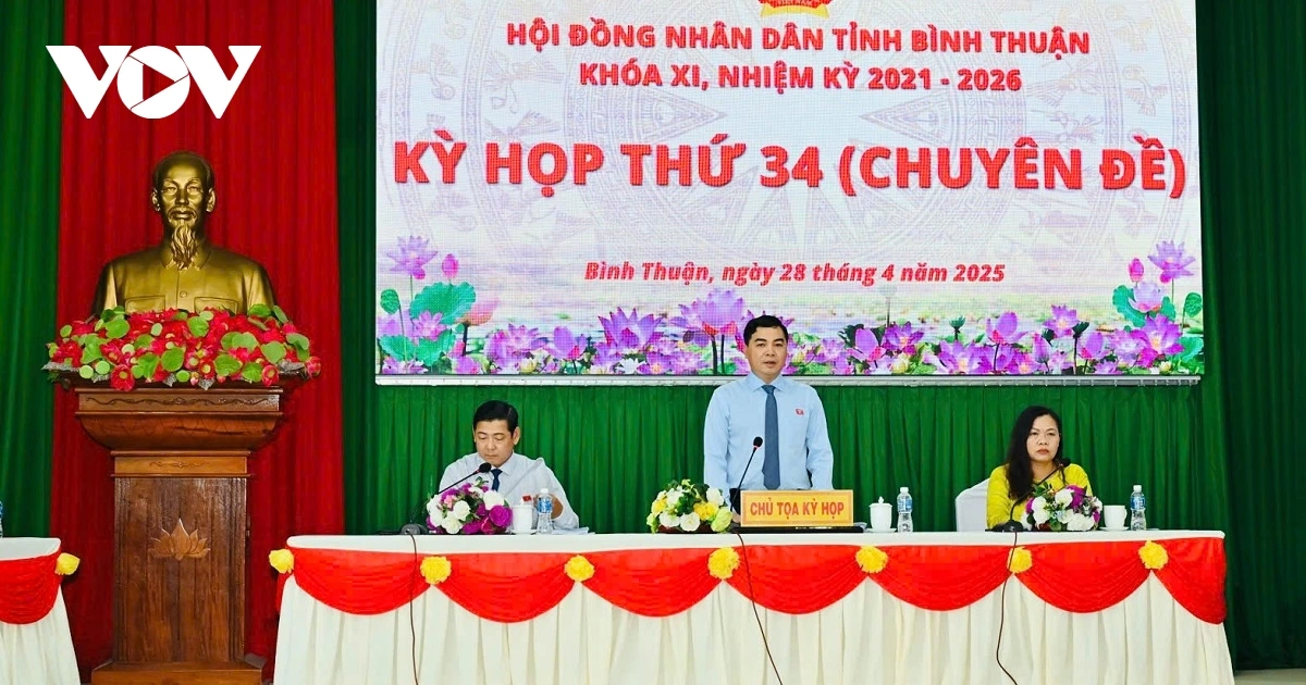 Chủ tịch HĐND tỉnh Bình Thuận Nguyễn Hoài Anh