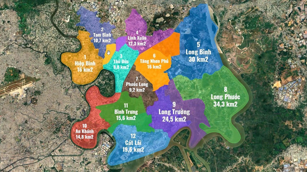 TP. Thủ Đức không còn là đơn vị hành chính chính thức