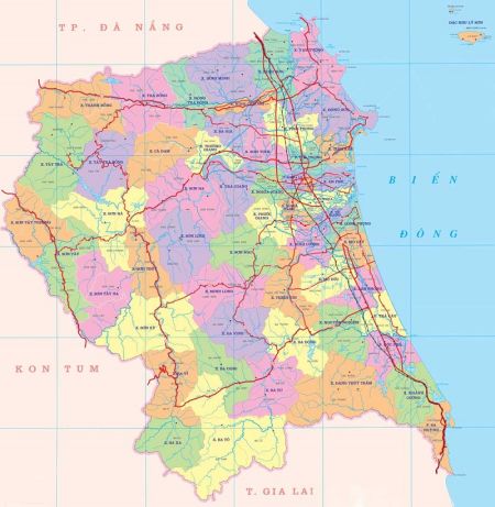 Quảng Ngãi sáp nhập với Kon Tum