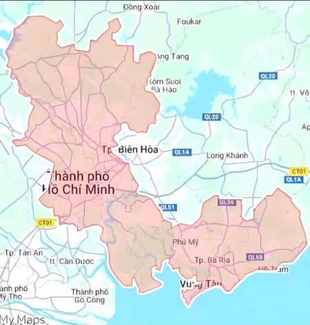 Vũng Tàu sáp nhập TPHCM