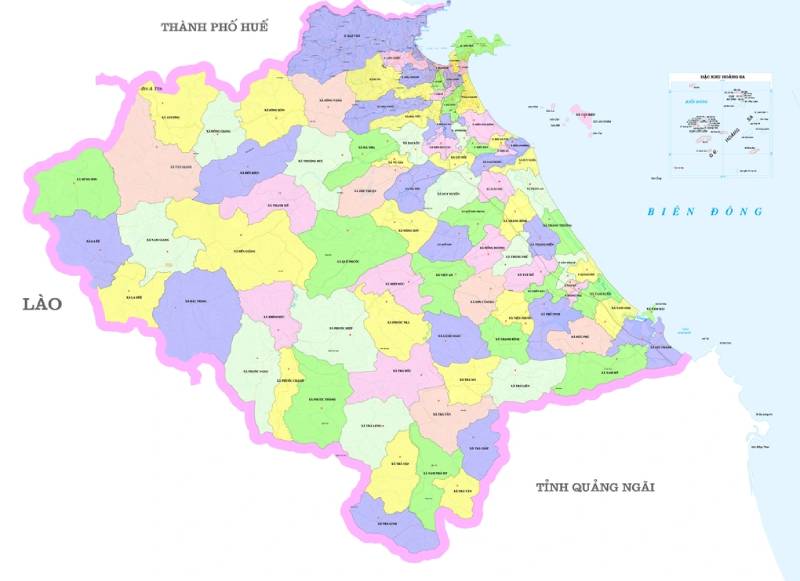 Bản đồ Đà Nẵng sau sáp nhập