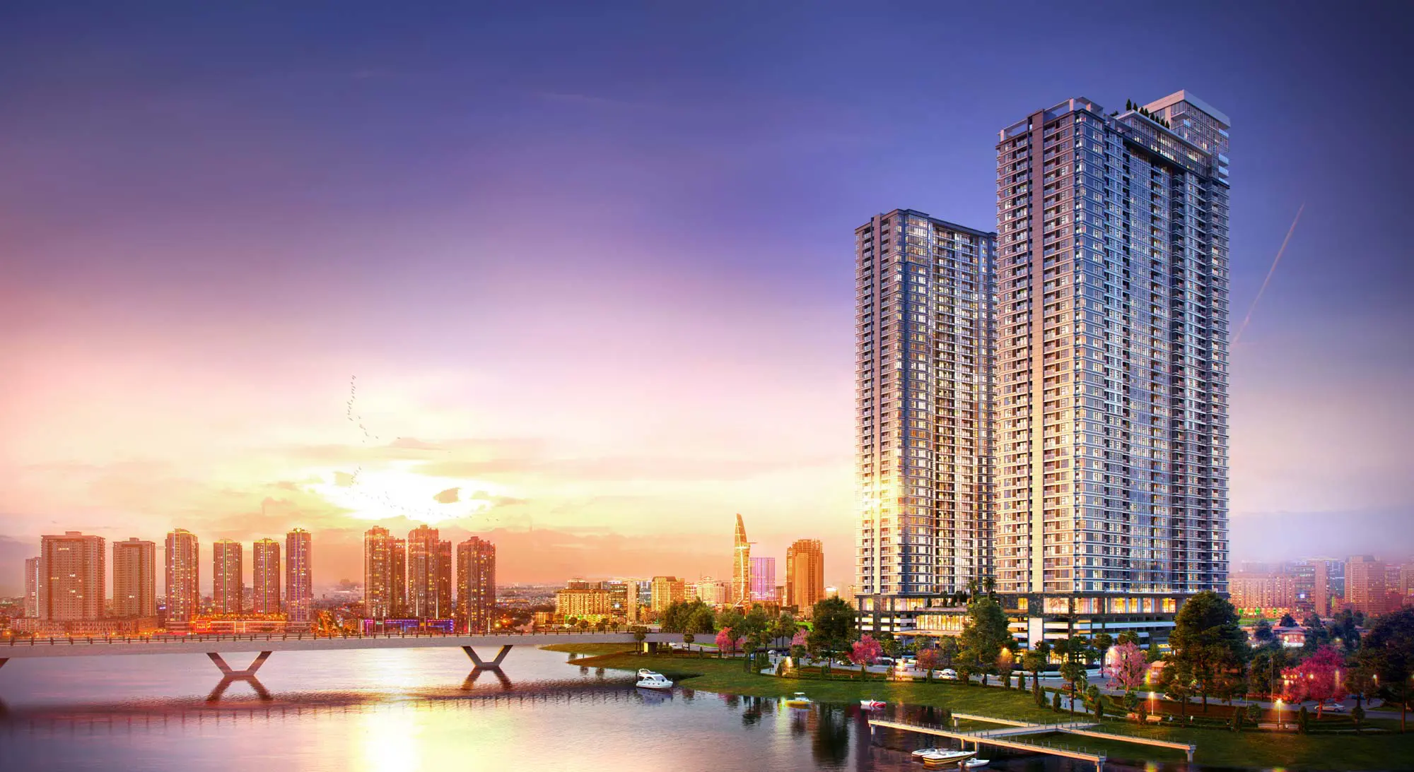 Giá thuê căn hộ Sunwah Pearl đang là tâm điểm chú ý trên thị trường bất động sản TP.HCM