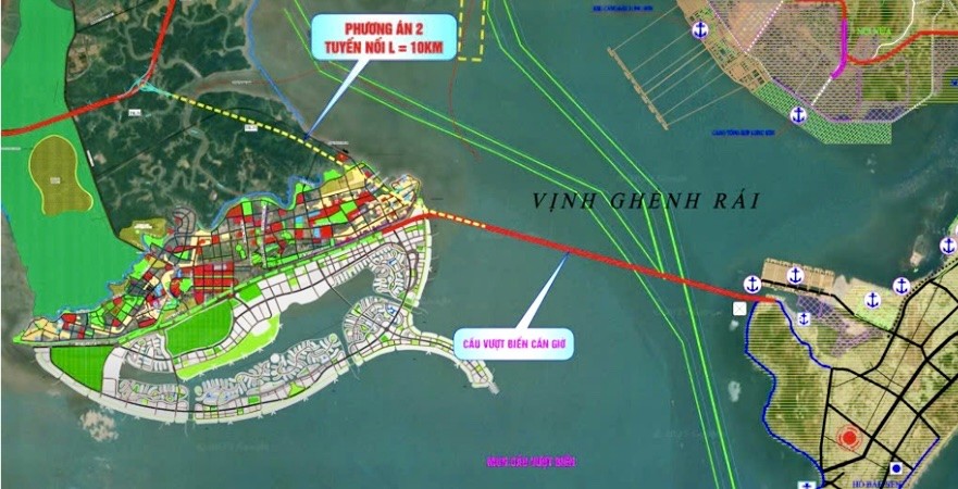 Đề xuất làm cầu vượt biển kết nối Cần Giờ - Vũng Tàu