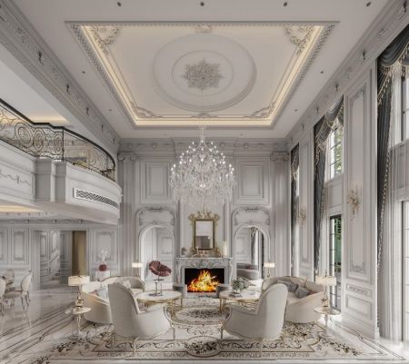 nhà tân cổ điển