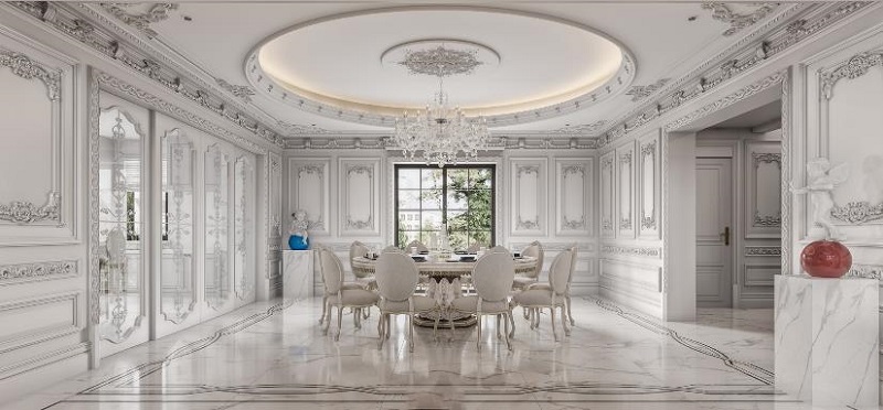 nhà tân cổ điển