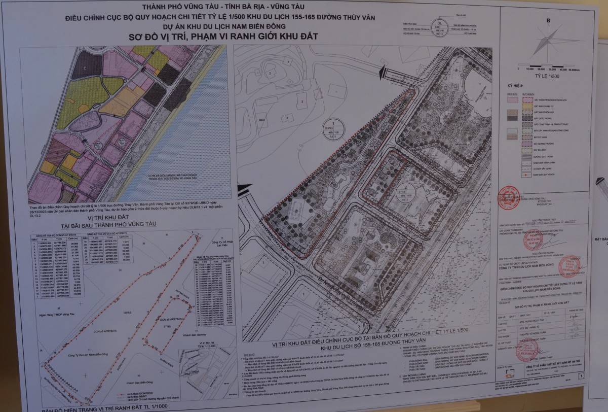 Khu Du lịch Nam Biển Đông tại đường Thùy Vân