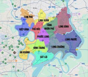 Thông tin quy hoạch phường Long Bình sau sáp nhập mới nhất