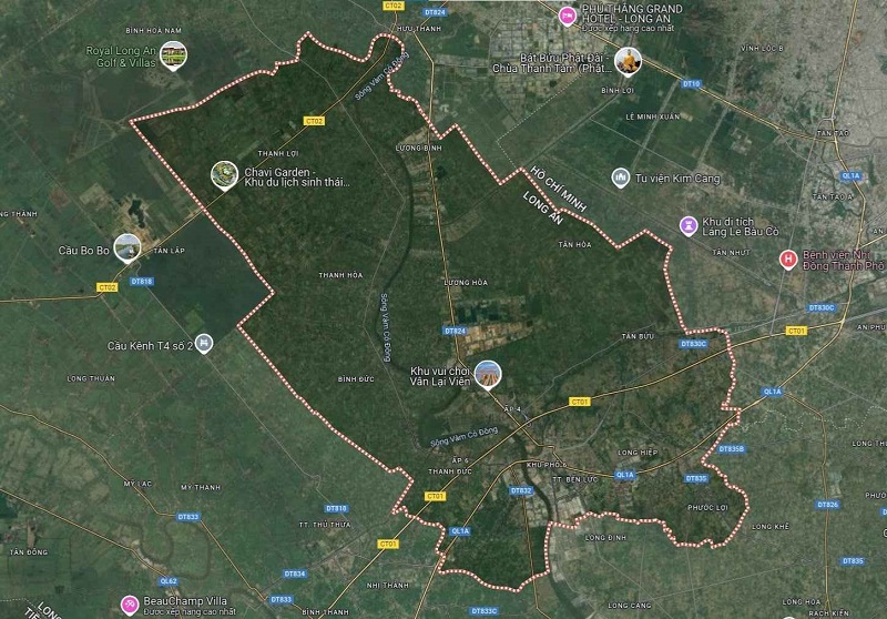 quy hoạch huyện Bến Lức 2030