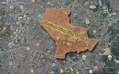 quy hoạch phường Đông Hòa