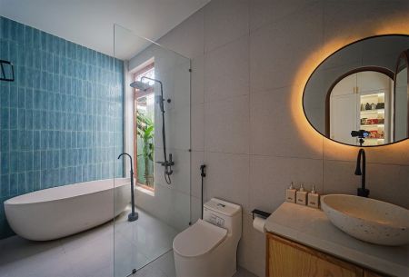 vị trí đặt nhà vệ sinh trong nhà ống