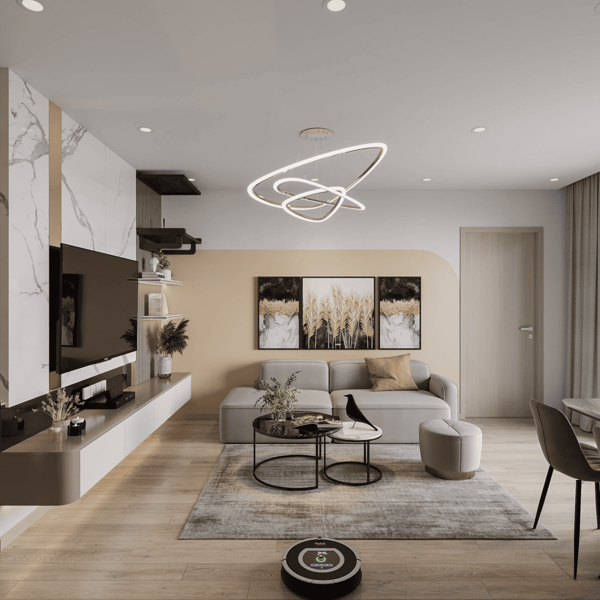 Hãy đảm bảo căn hộ có sự thông thoáng để dòng khí lưu thông