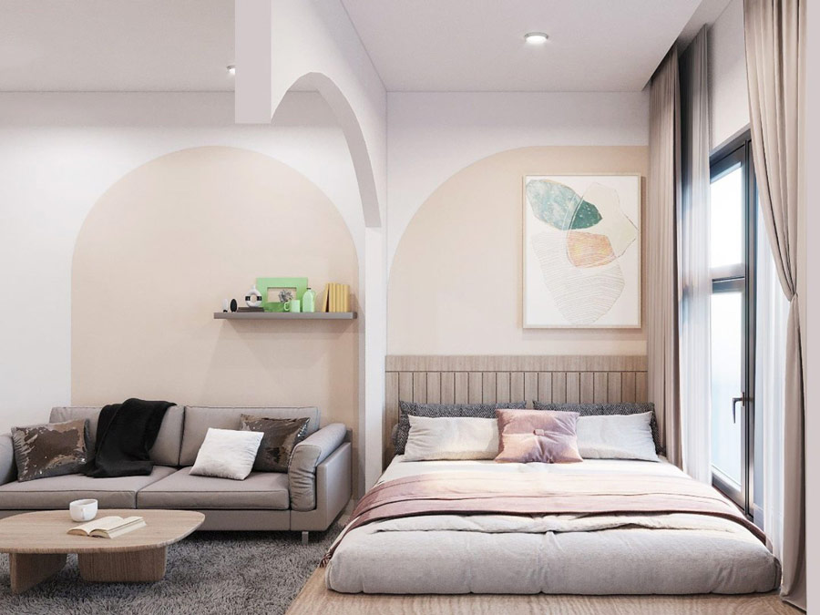 Studio tone Pastel nhẹ nhàng cho nữ