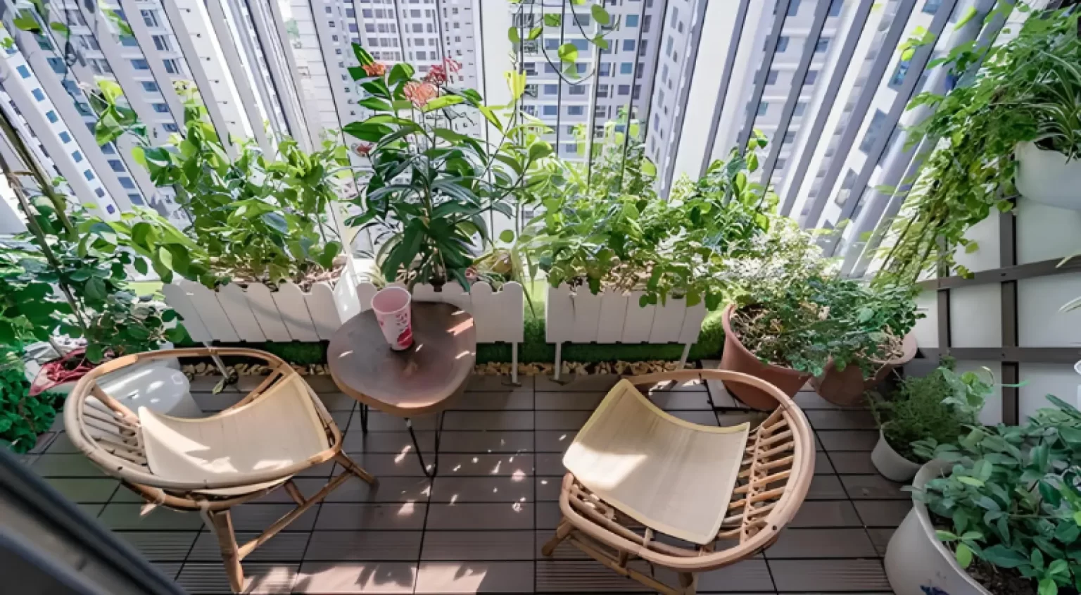 Thiết kế ban công căn hộ 40m2