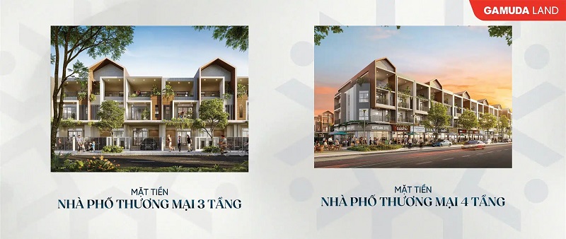 Phối cảnh nhà phố dự án Artisan Park Bình Dương