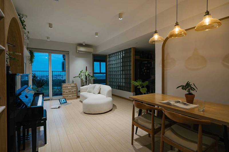 Cây xanh sẽ giúp không gian thêm tươi mới và thông thoáng