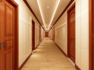 cửa chính hai căn hộ đối diện nhau