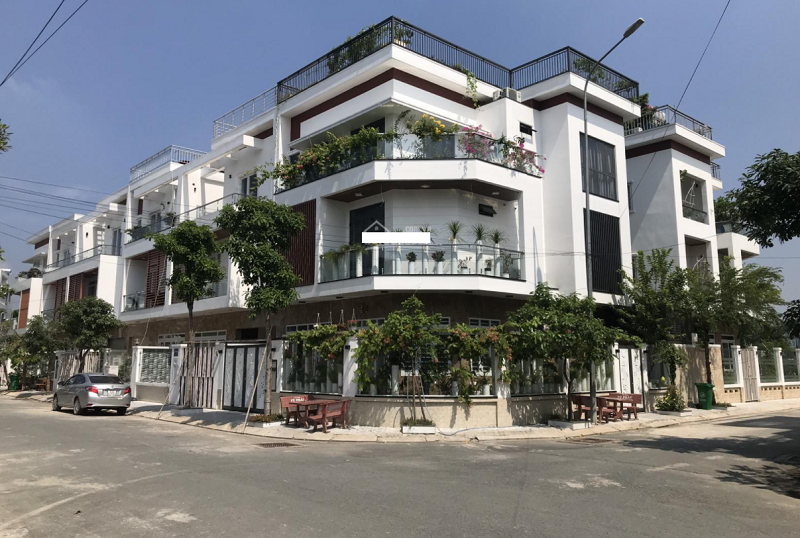 Một góc khu biệt thự Đạt Gia Garden