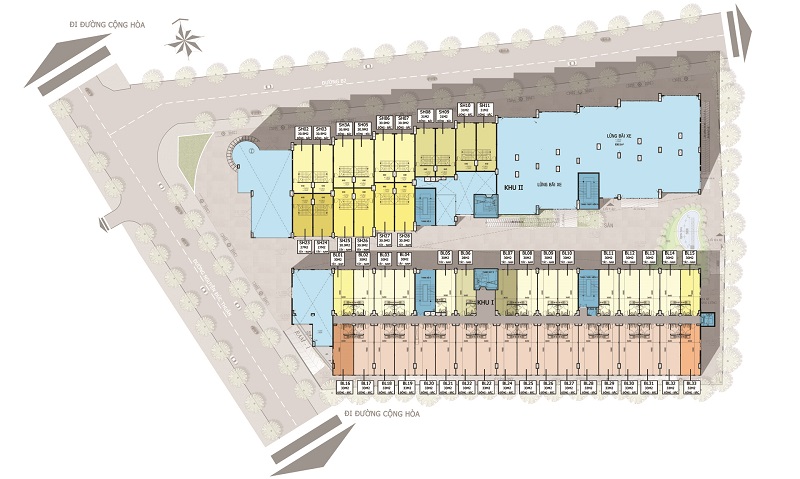 Mặt bằng tầng lửng