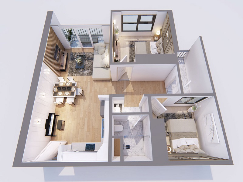 Nhiều gia chủ quan niệm cửa ra vào mới là điểm phong thủy cần xem xét khi chọn nhà ở