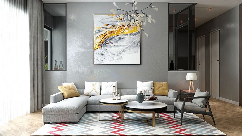 Hành lang chung cư chỉa thẳng vào căn hộ của bạn sẽ dễ khiến thất tán tài khí