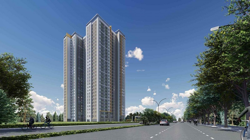 Phối cảnh Diamond Boulevard