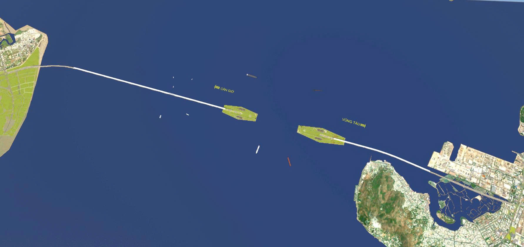 đường vượt biển Cần Giờ – Vũng Tàu