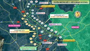 Tuyến metro Bình Dương số 2 sẽ tác động gì đến giá BĐS khu Đông Bắc TP.HCM?