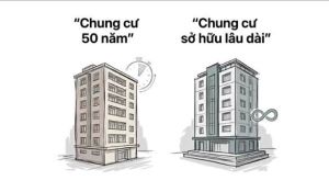 Phân biệt chung cư sở hữu 50 năm và lâu dài: Quyền lợi thay đổi ra sao?