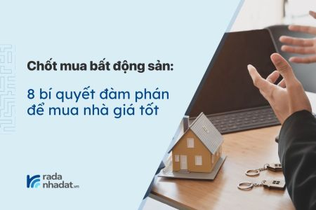 Bí quyết đàm phán giá khi mua nhà