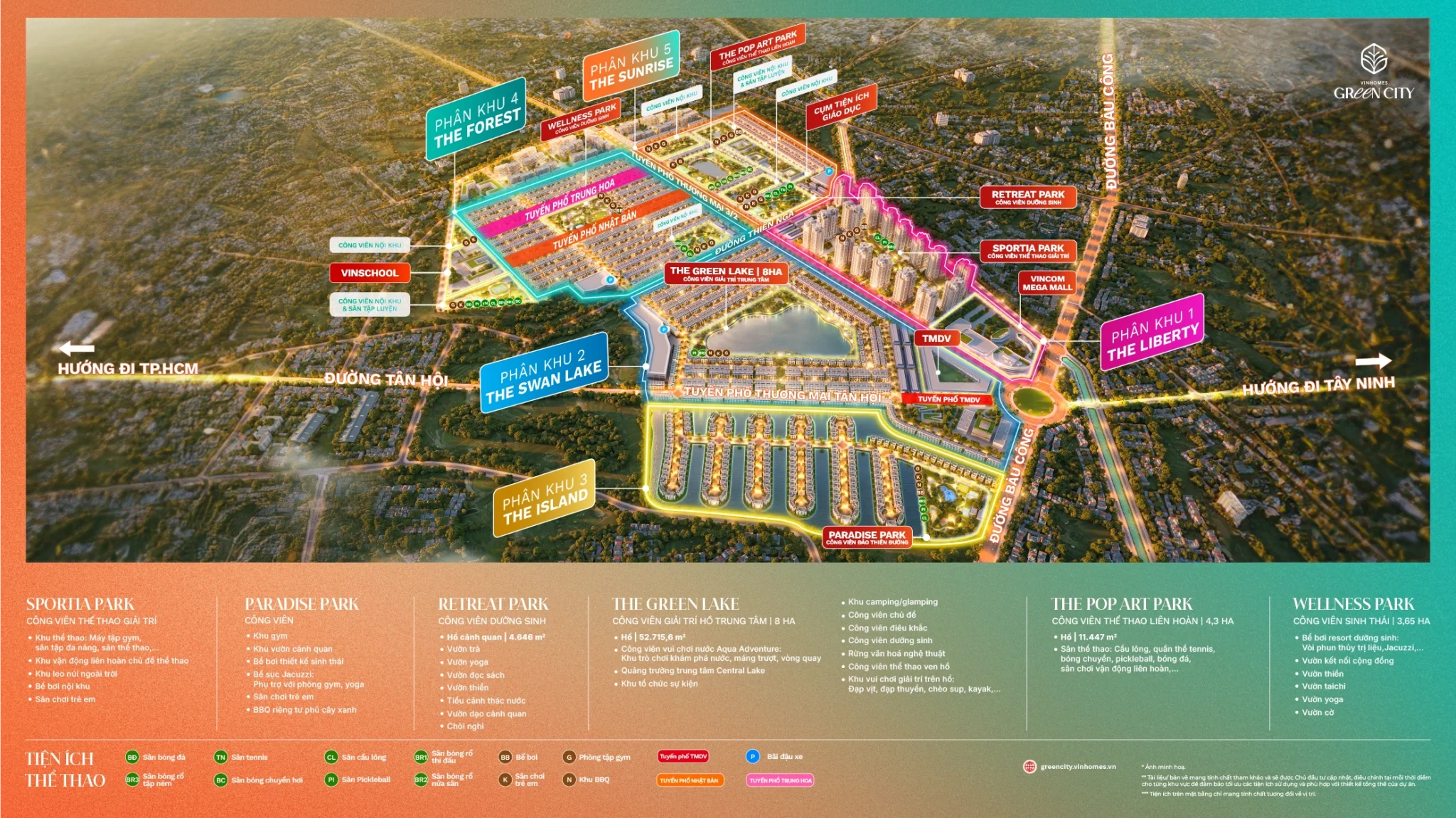 Quy hoạch quanh khu vực dự án Vinhomes Green City